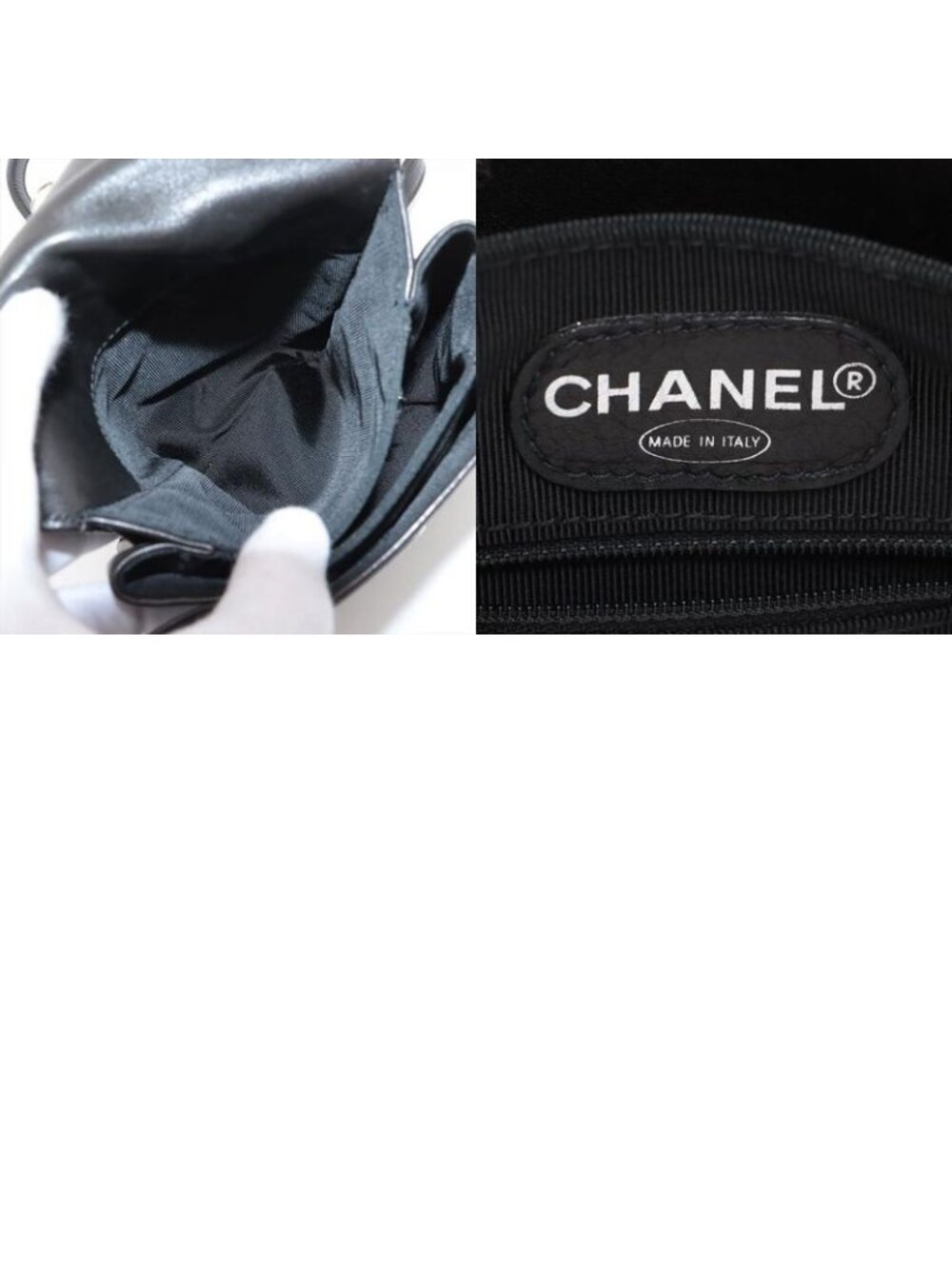 Chanel Backpack Lambskin CC Logo - Picture 10 of 10